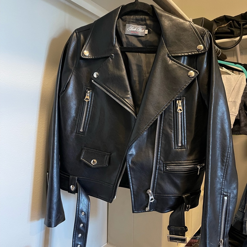 Leather jacket